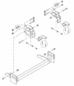 Hiniker Mount 25013286 for 13-15 Dodge Ram 5