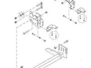 Hiniker Mount 25013286 for 13-15 Dodge Ram 2