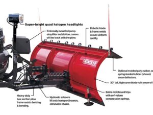 Hiniker Model 2753 Steel Full-Trip Straight Blade Plow