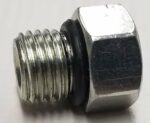 1/2″ Hex Head Plug with Hole, 411917 5