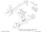 Hiniker Plow Mount (QH1) - 1992-1996 Ford 4x4 F150, 25010254 diagram