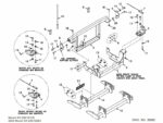 99-04 Ford 4x4 Superduty F250/F350/F450/F550, 25012864 Diagram